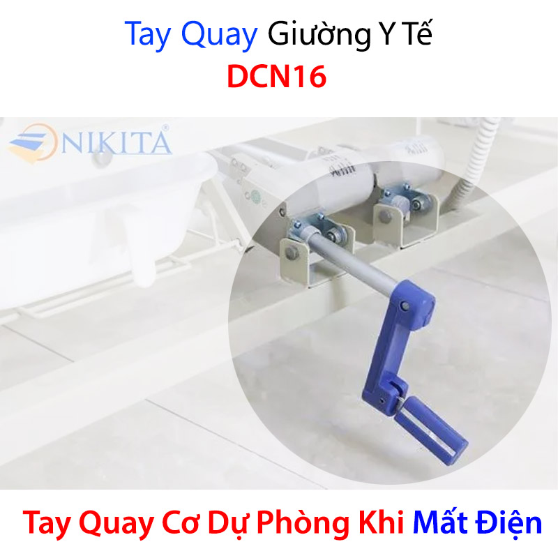 Tay quay dự phòng giường y tế DCN16 Tay quay dự phòng giường y tế DCN16