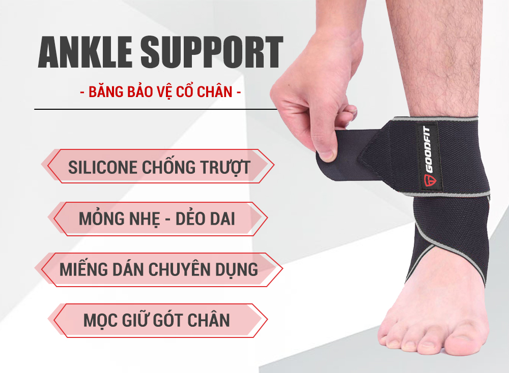 băng bảo vệ cổ chân băng bảo vệ cổ chân