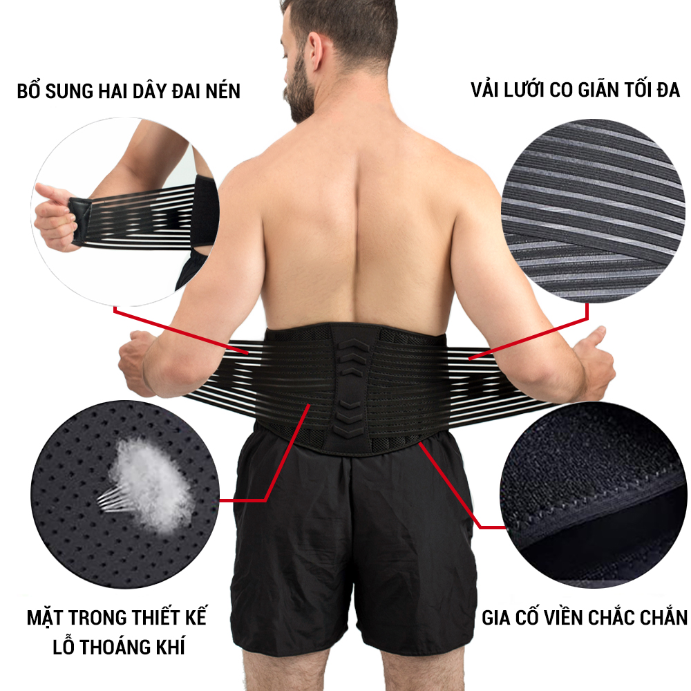 đai tập Gym đai lưng tập Gym
