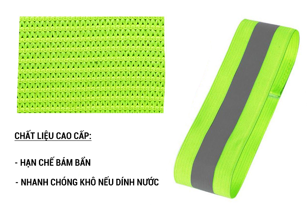 đai phản quang đeo tay đeo chân đai phản quang đeo tay đeo chân