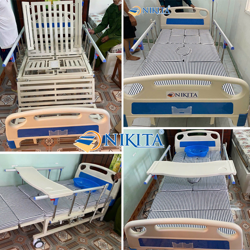 Ảnh thực tế giường y tế tự động DCN16 Ảnh thực tế giường y tế tự động DCN16
