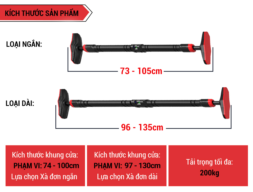 Xa don gan cua treo tuong thep chiu luc co thuoc thang bang GoodFit GF201PU model 2022 5 Xa don gan cua treo tuong thep chiu luc co thuoc thang bang GoodFit GF201PU model 2022 5