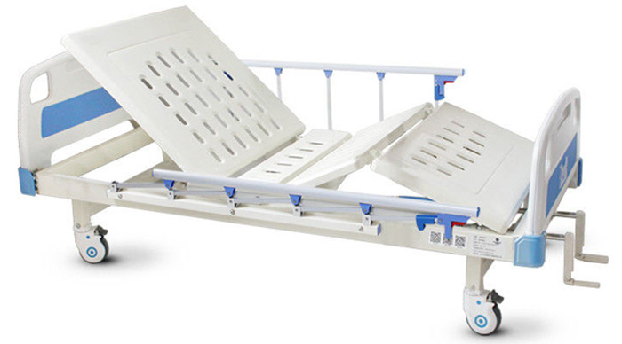 Giường bệnh nhân Tajermy TJM-G02 có 2 tay quay điều chỉnh dễ dàng Giường bệnh nhân Tajermy TJM-G02