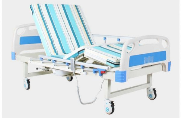 Bánh xe chịu lực 4 chiều giúp đẩy giường nhẹ nhàng giường bệnh nhân Tajermy TJM-GD02B