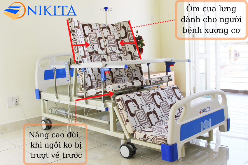 Chức năng nâng đùi giường tự động DCN16 Chức năng nâng đùi giường tự động DCN16