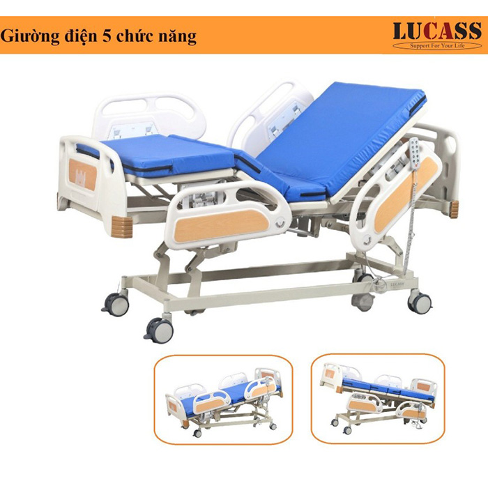 Giường Y Tế Điện 5 Chức Năng Lucass GB-35E