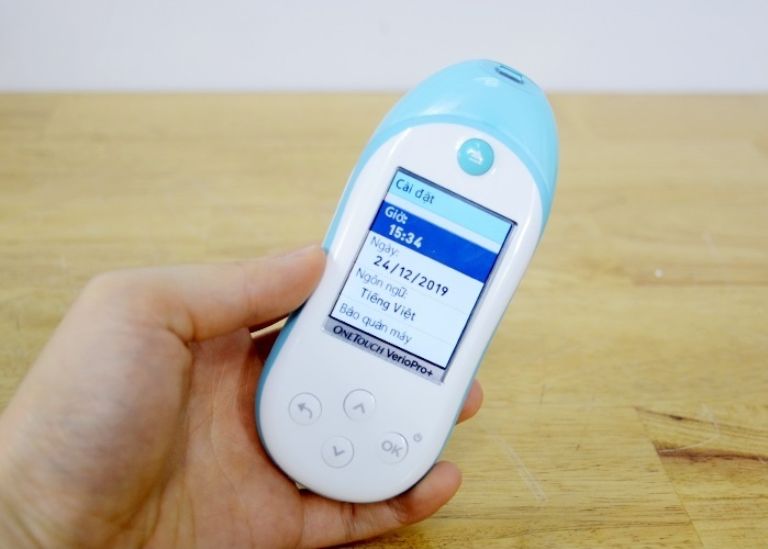 Giới thiệu về máy đo đường huyết Onetouch Verio