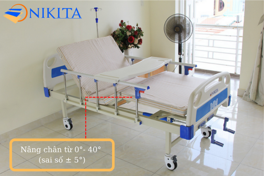 tay quay nâng hạ chân của giường bệnh nhân 2 tay quay DCN02 tay quay nâng hạ chân của giường bệnh nhân 2 tay quay DCN02