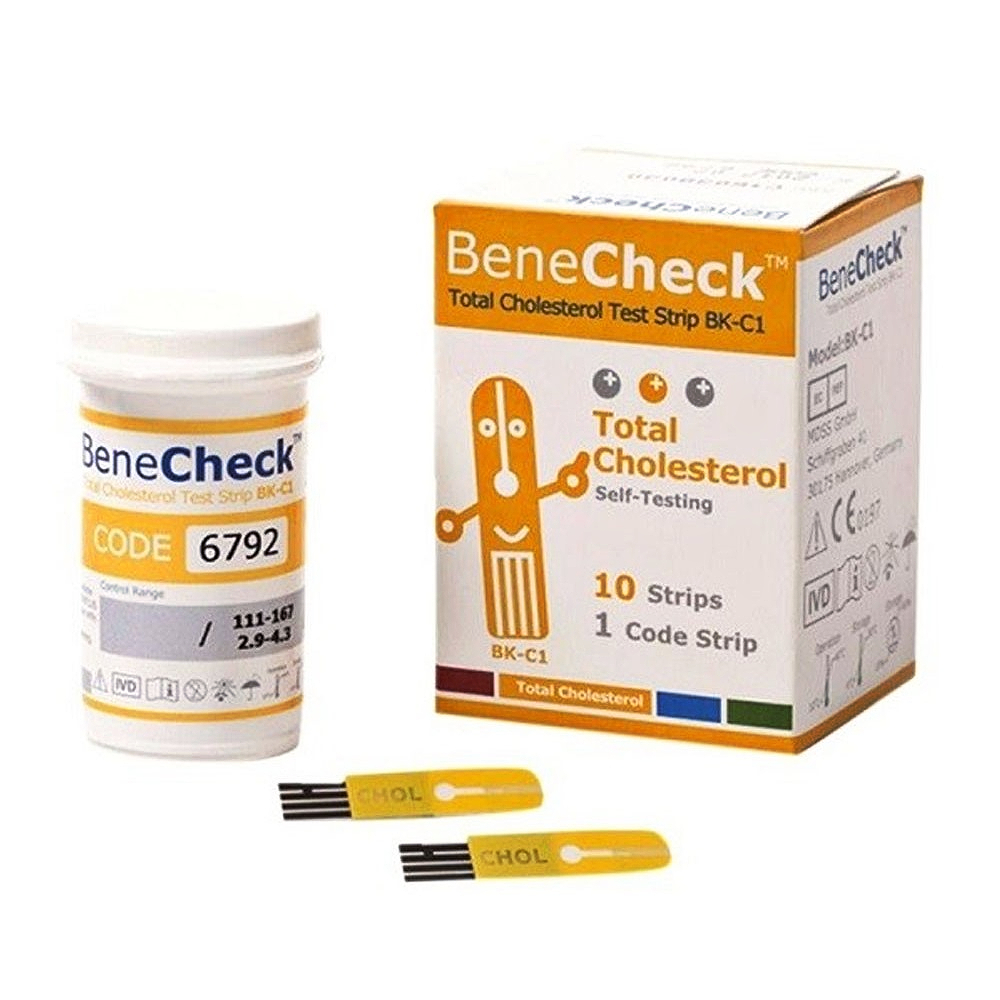 Que thử Cholesterol Benecheck Plus Que thử Cholesterol Benecheck Plus