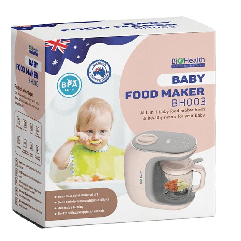Máy Làm Thức Ăn Dặm Cho Bé Biohealth BH003 Máy Làm Thức Ăn Dặm Cho Bé Biohealth BH003
