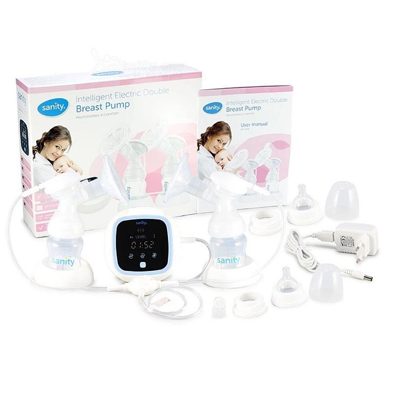 Máy hút sữa bằng điện 2 bình Sanity AP-5316 Máy hút sữa bằng điện 2 bình Sanity AP-5316