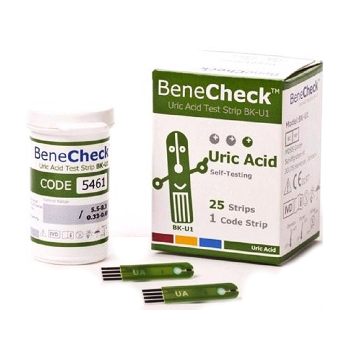 Que thử Acid Uric Benecheck Plus Que thử Acid Uric Benecheck Plus