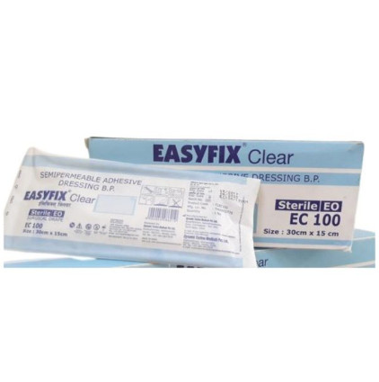 Băng dán phẫu thuật vô trùng trong suốt chống thấm nước Likima Easyfix Clear EC100 – 4155-EC10 Băng dán phẫu thuật vô trùng trong suốt chống thấm nước Likima Easyfix Clear EC100 – 4155-EC10