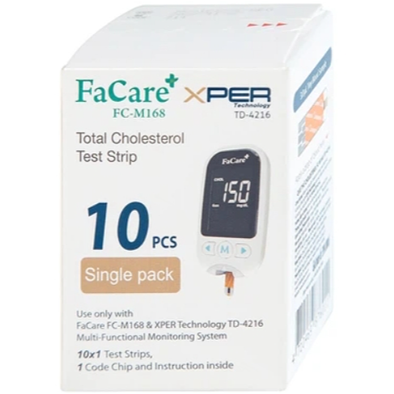 Que thử Cholesterol FaCare FC-M168 Que thử Cholesterol FaCare FC-M168