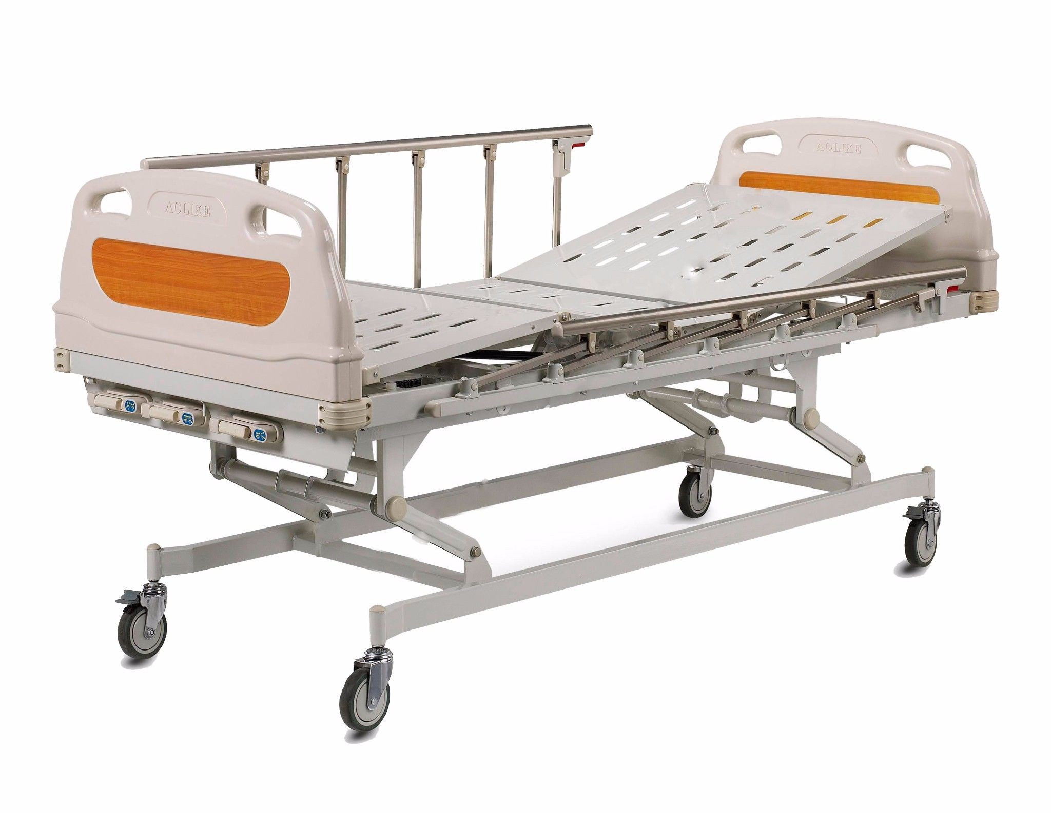 Giường bệnh nhân 3 tay quay ALK06-A328P Giường bệnh nhân 3 tay quay ALK06-A328P