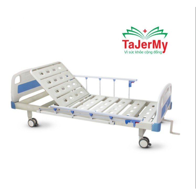Giường bệnh nhân 1 tay quay Tajermy TJM-G01B Giường bệnh nhân 1 tay quay Tajermy TJM-G01B