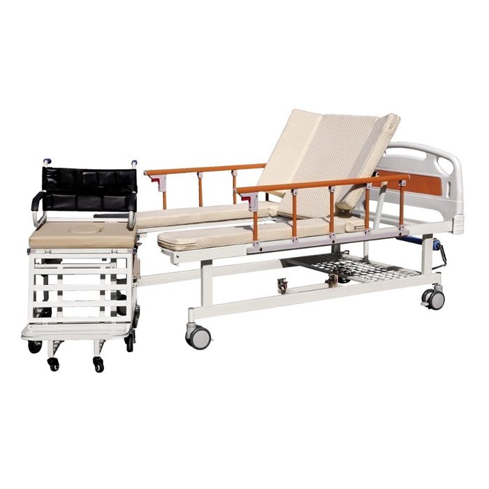 Giường bệnh nhân tích hợp xe lăn Tajermy TJM-G06 Giường bệnh nhân tích hợp xe lăn Tajermy TJM-G06