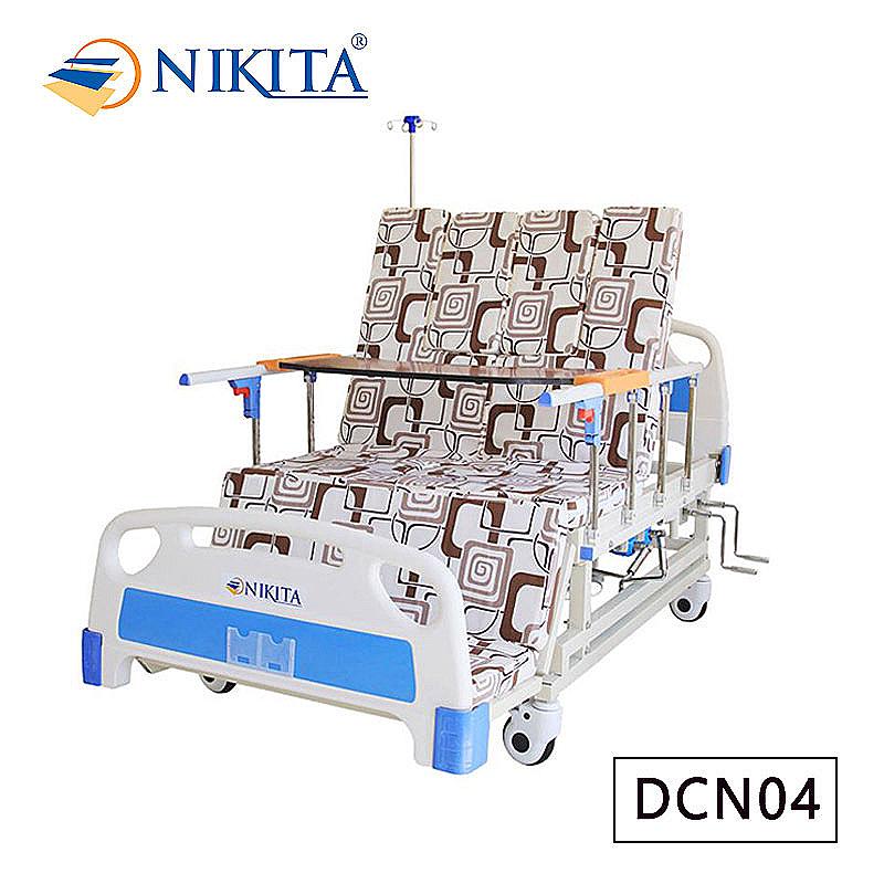 Giường y tế 4 tay quay nghiêng trái phải NKT-DCN04 Giường y tế 4 tay quay nghiêng trái phải NKT-DCN04