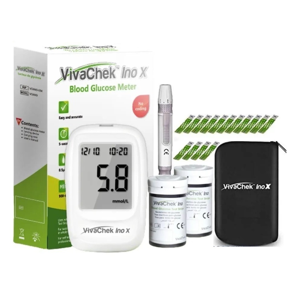 Máy đo đường huyết VivaChek Ino X Máy đo đường huyết VivaChek Ino X