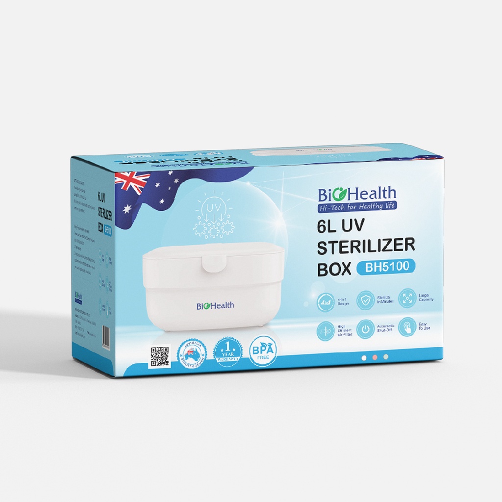 Hộp tiệt trùng UV 6L Bioheath Hộp tiệt trùng UV 6L Bioheath