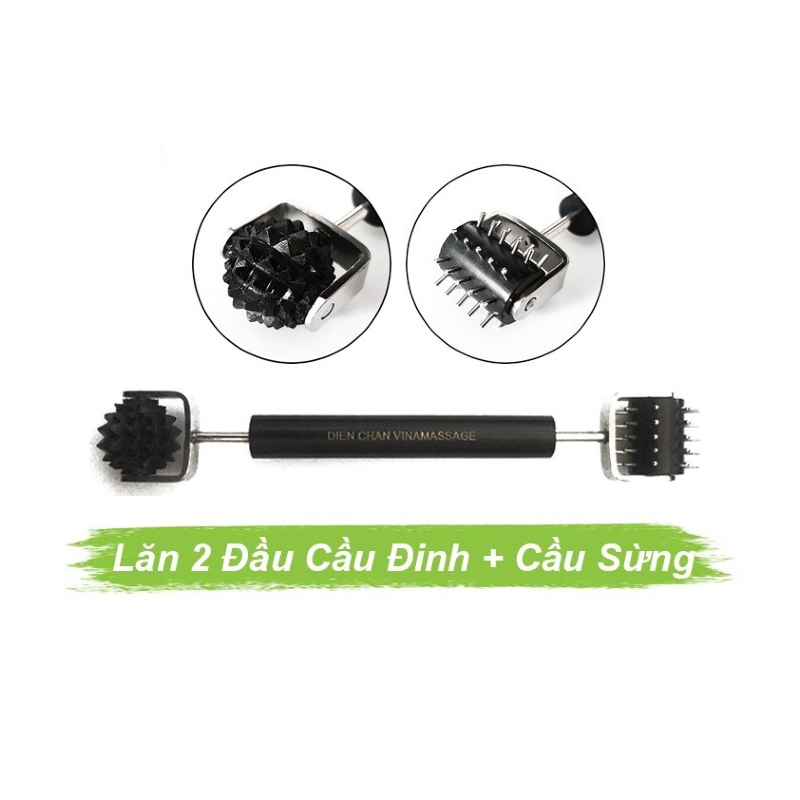 Lăn đinh cầu gai 2 đầu
