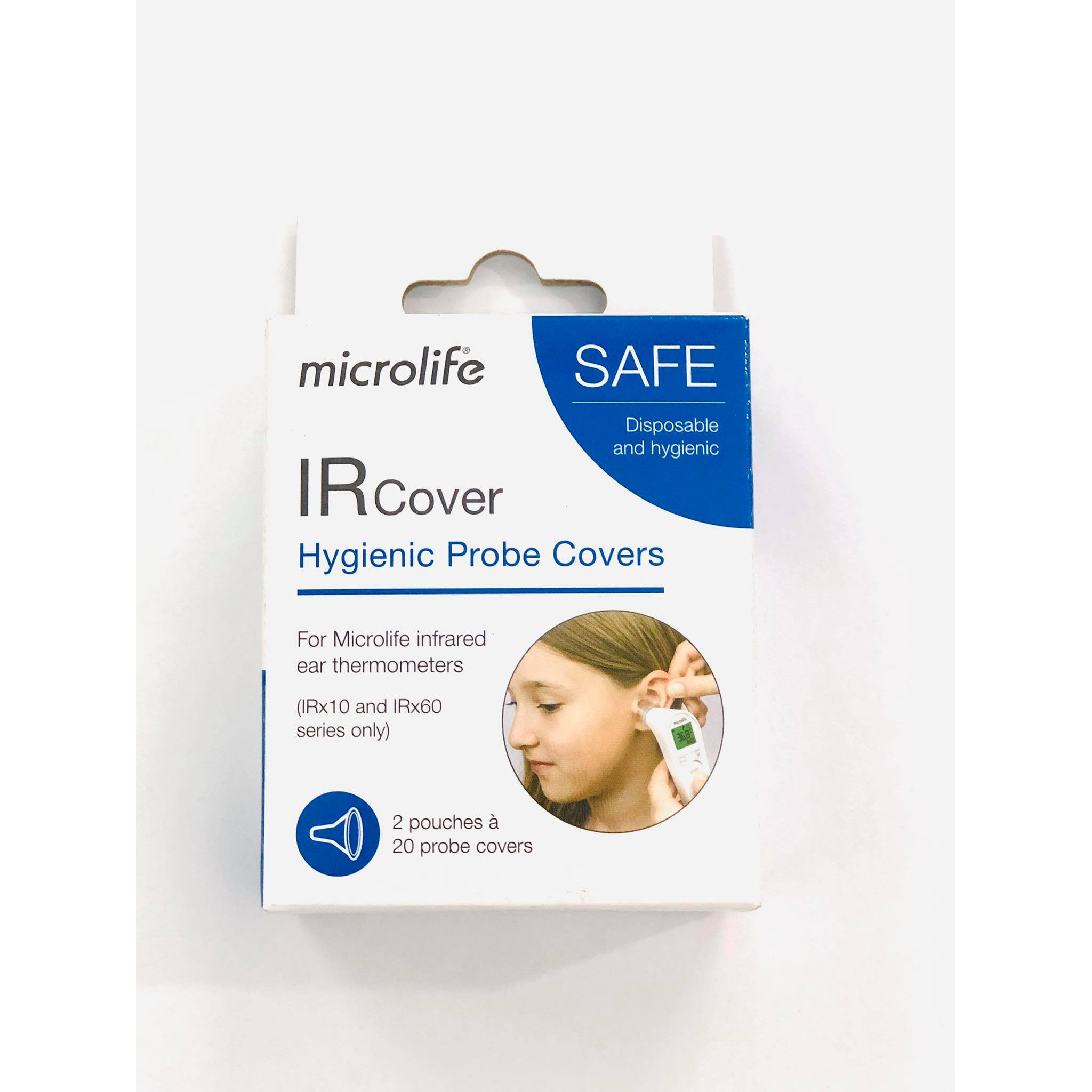 Màn chụp nhiệt kế đo tai Microlife IR210 hộp 40 miếng Màn chụp nhiệt kế đo tai Microlife IR210 hộp 40 miếng