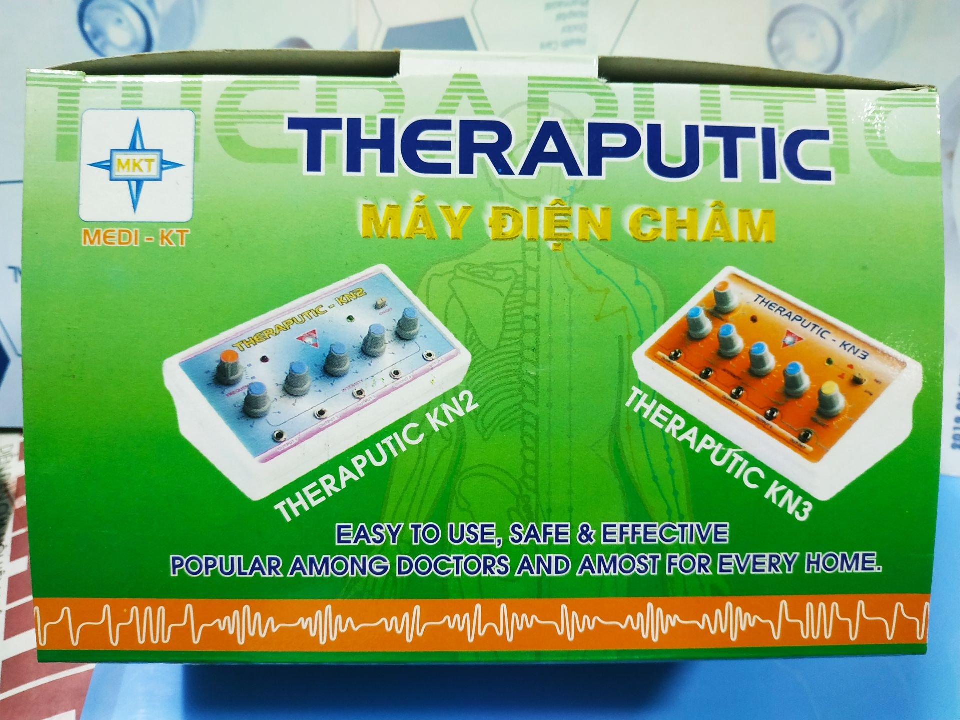 Máy châm cứu điện châm THERAPUTIC KN3 Máy châm cứu điện châm THERAPUTIC KN3