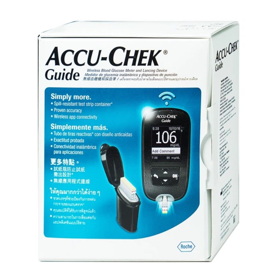 Máy đo đường huyết Accu-Chek Guide Máy đo đường huyết Accu-Chek Guide