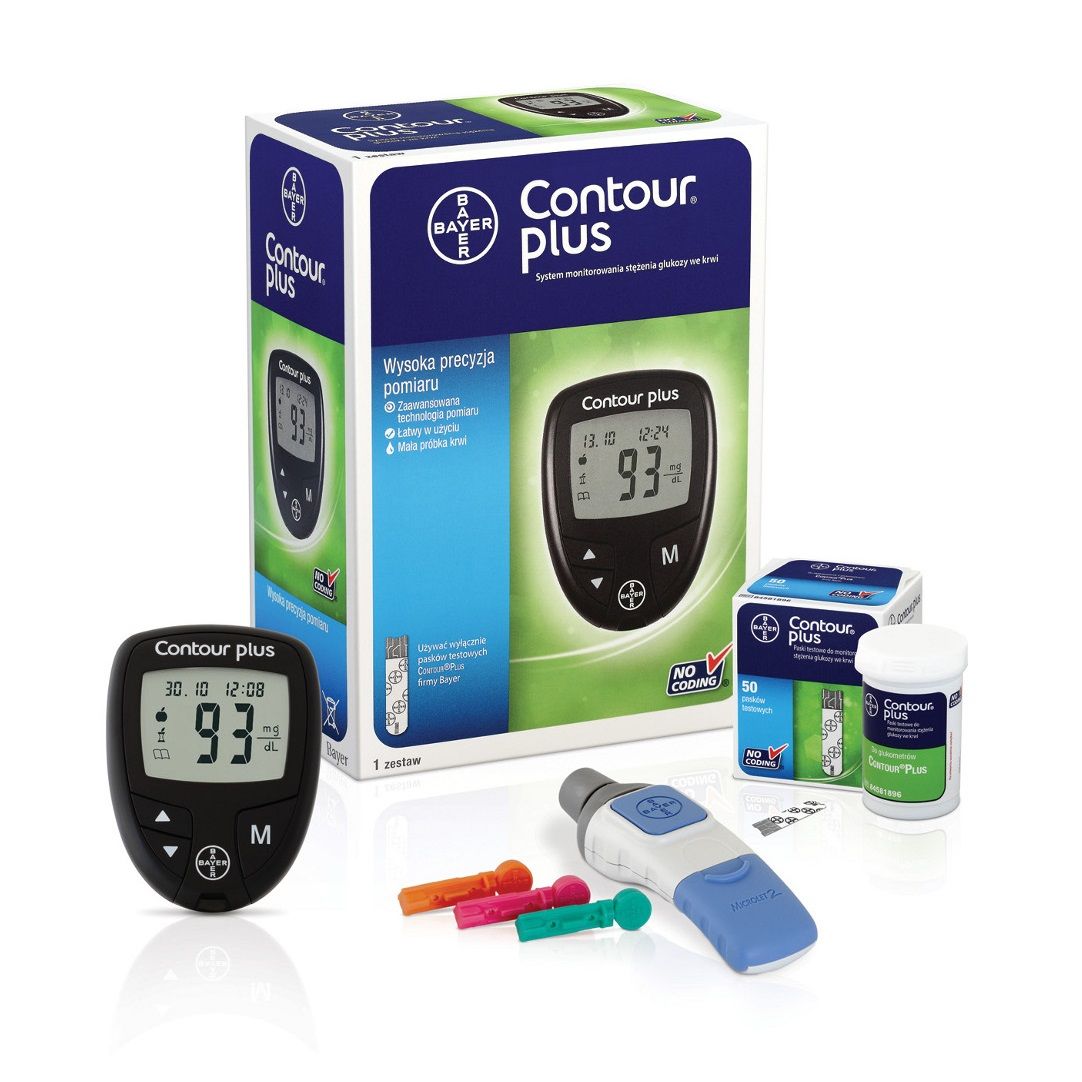 Máy đo đường huyết Bayer Contour Plus Máy đo đường huyết Bayer Contour Plus