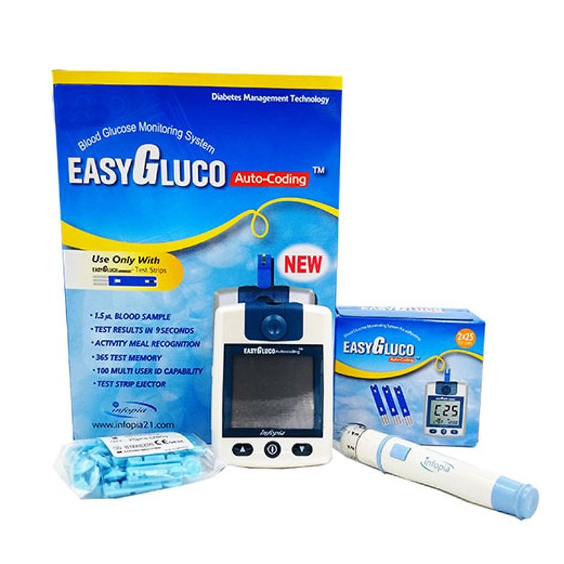 Máy đo đường huyết EasyGluco Máy đo đường huyết EasyGluco