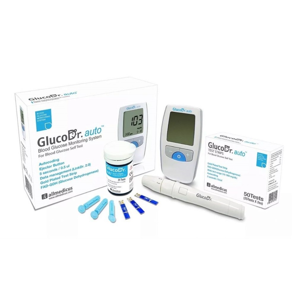 Máy đo đường huyết Gluco Dr AGM-4000 Máy đo đường huyết Gluco Dr AGM-4000