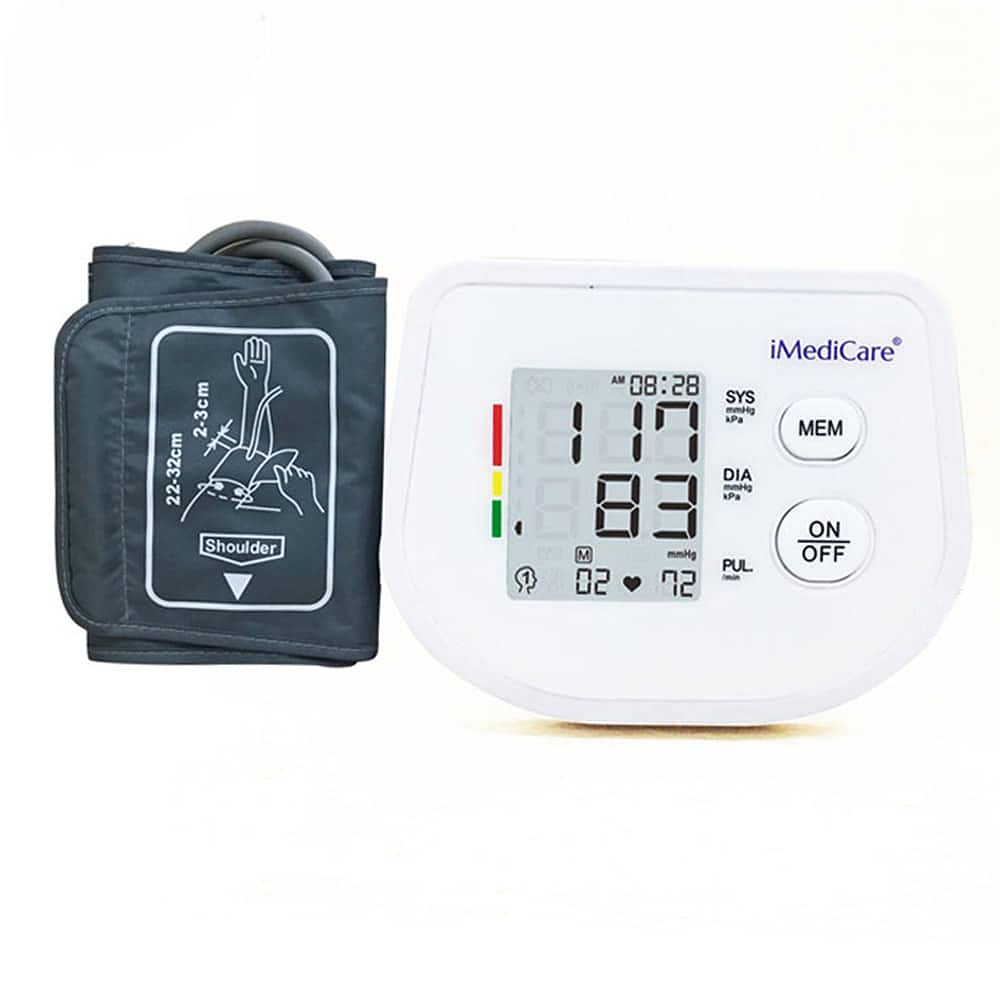 Máy đo huyết áp điện tử bắp tay iMediCare iBPM-6P Máy đo huyết áp điện tử bắp tay iMediCare iBPM-6P