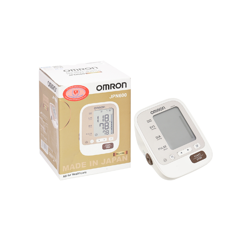 Máy đo huyết áp bắp tay Omron JPN600 Máy đo huyết áp bắp tay Omron JPN600