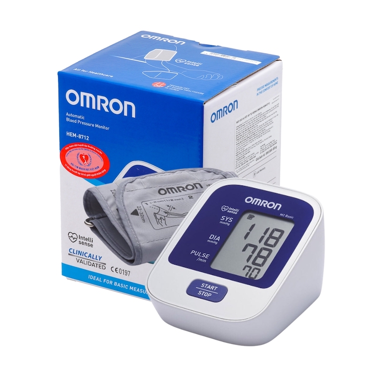 Máy đo huyết áp Omron HEM-8712 Máy đo huyết áp Omron HEM-8712