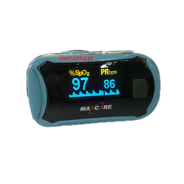 Máy đo nhịp tim và nồng độ Oxy Maxcare Max-104 Máy đo nhịp tim và nồng độ Oxy Maxcare Max-104