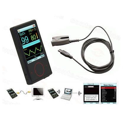 Máy đo oxy trong máu cầm tay Contec CMS60FW Máy đo oxy trong máu cầm tay Contec CMS60FW