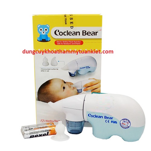 Máy hút mũi cho bé CoClean Bear - COBR 100 Máy hút mũi cho bé CoClean Bear - COBR 100