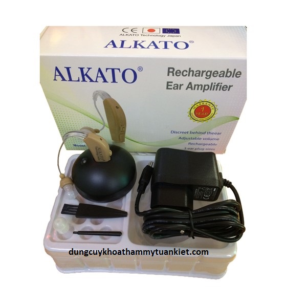 Máy trợ thính không dây pin sạc Alkato VT336 Máy trợ thính không dây pin sạc Alkato VT336