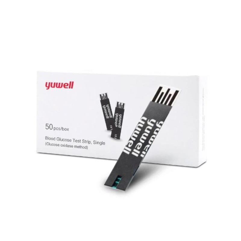 Que Thử Đường Huyết Yuwell 710 hộp 50 que Que Thử Đường Huyết Yuwell 710 hộp 50 que