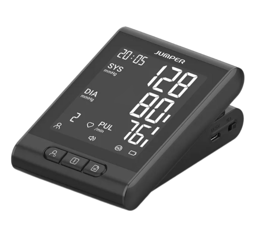 Máy đo huyết áp bắp tay điện tử Bluetooth Jumper JPD-HAA11 Máy đo huyết áp bắp tay điện tử Bluetooth Jumper JPD-HAA11