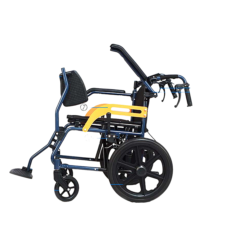 Xe lăn nhôm du lịch bánh nhỏ ONE-X 861LAJ Xe lăn nhôm du lịch bánh nhỏ ONE-X 861LAJ
