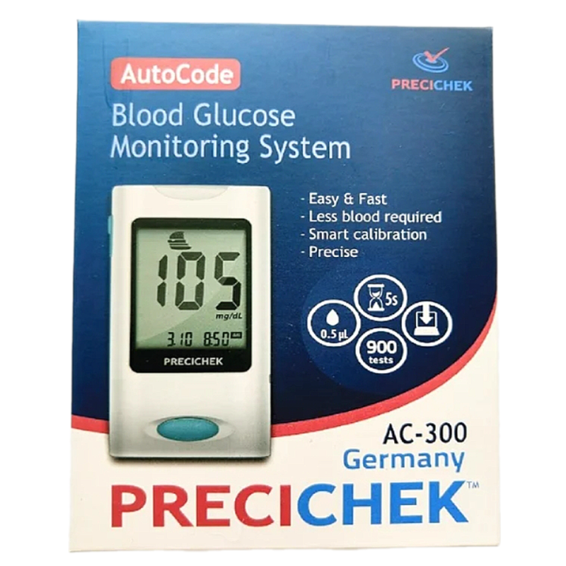 Máy đo đường huyết Precichek AC-300 Máy đo đường huyết Precichek AC-300