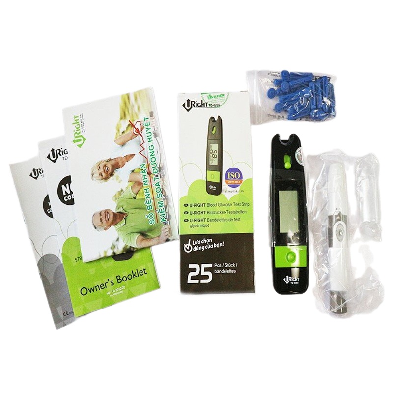 Máy đo đường huyết URight TD4265 Máy đo đường huyết URight TD4265