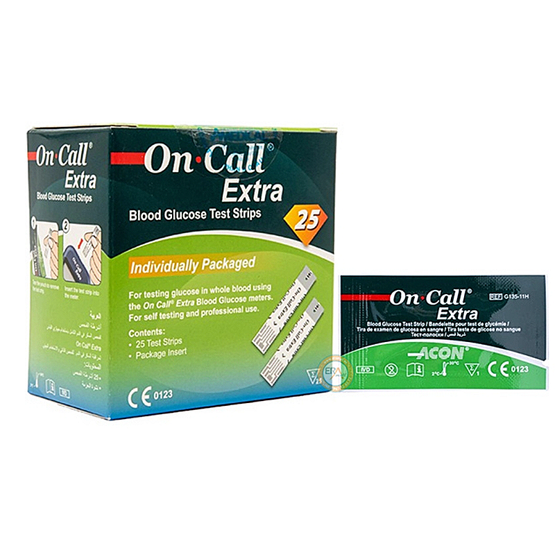 Que thử đường huyết On Call Extra Que thử đường huyết On Call Extra