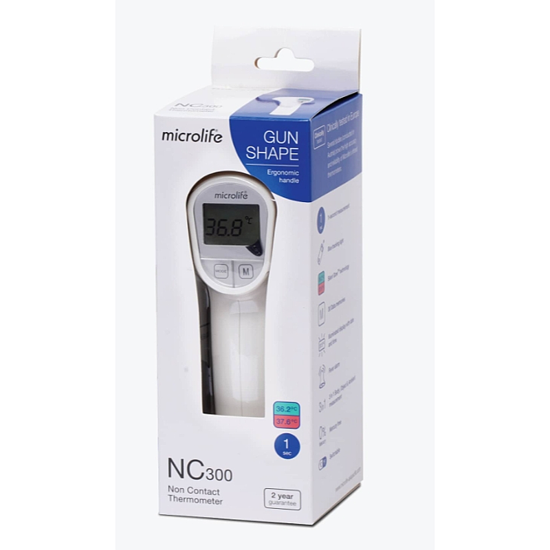 Nhiệt kế hồng ngoại đo trán Microlife NC300 Nhiệt kế hồng ngoại đo trán Microlife NC300