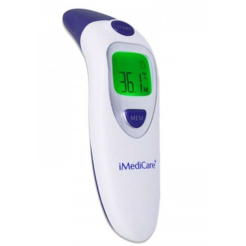 Nhiệt kế hồng ngoại đo tai trán IMedicare ITM-9S Nhiệt kế hồng ngoại đo tai trán IMedicare ITM-9S