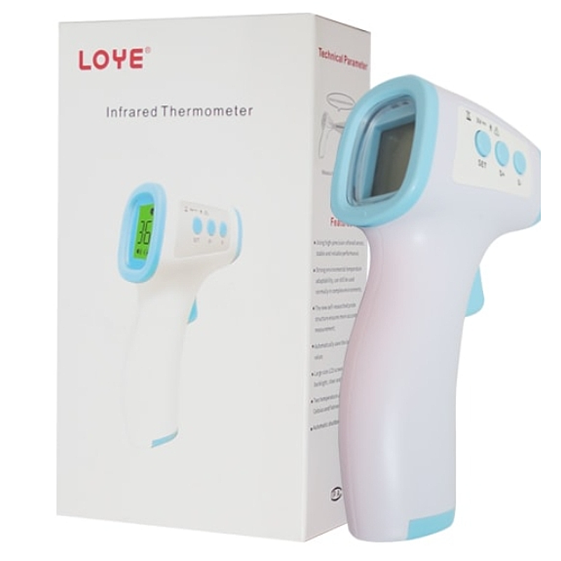 Nhiệt kế hồng ngoại đo trán không tiếp xúc Loye LY-F1 Nhiệt kế hồng ngoại đo trán không tiếp xúc Loye LY-F1