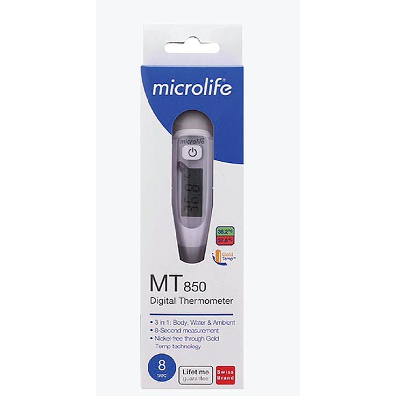 Nhiệt kế điện tử kẹp nách 8 giây Microlife MT850 Nhiệt kế điện tử kẹp nách 8 giây Microlife MT850