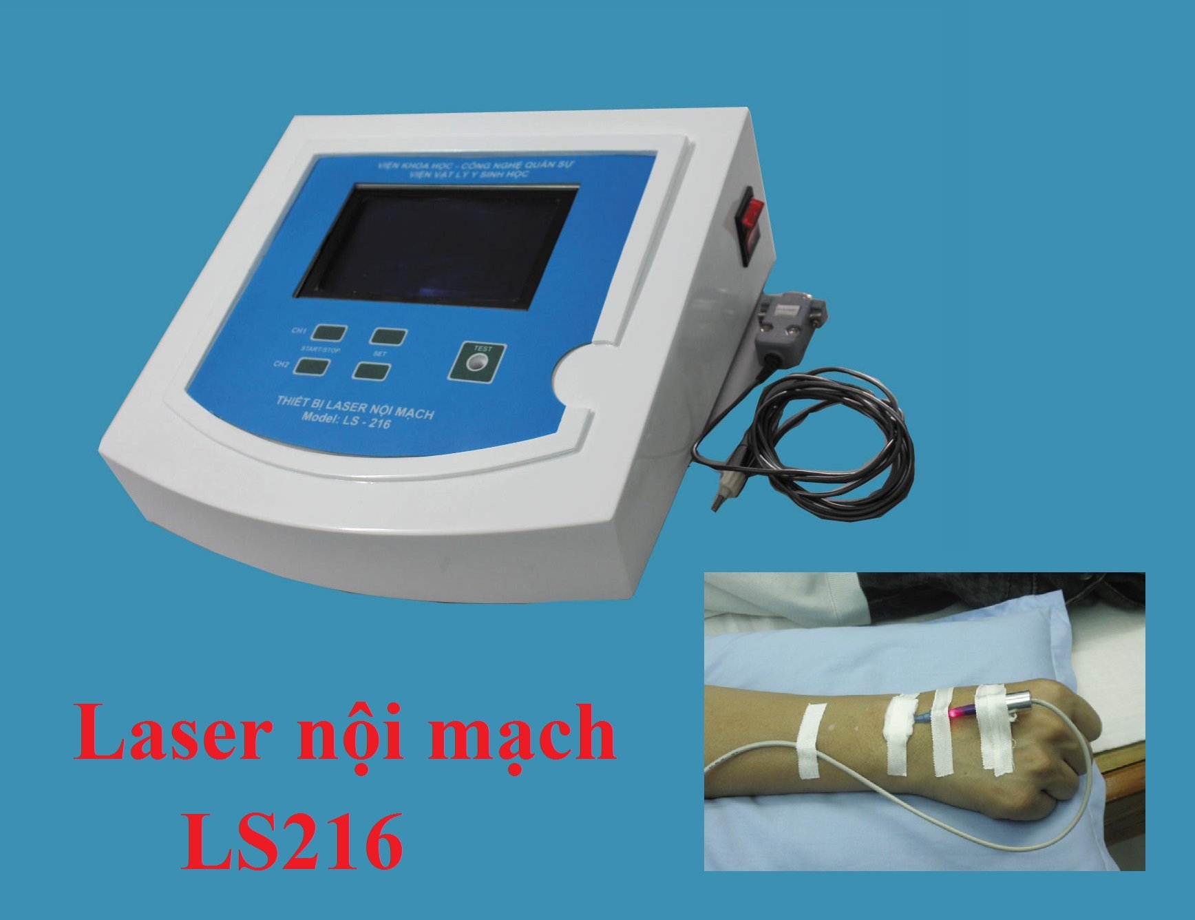 Thiết bị laser nội mạch LS 216 Thiết bị laser nội mạch LS 216