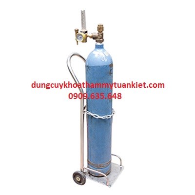 Xe đẩy bình oxy 2 khối Xe đẩy bình oxy 2 khối